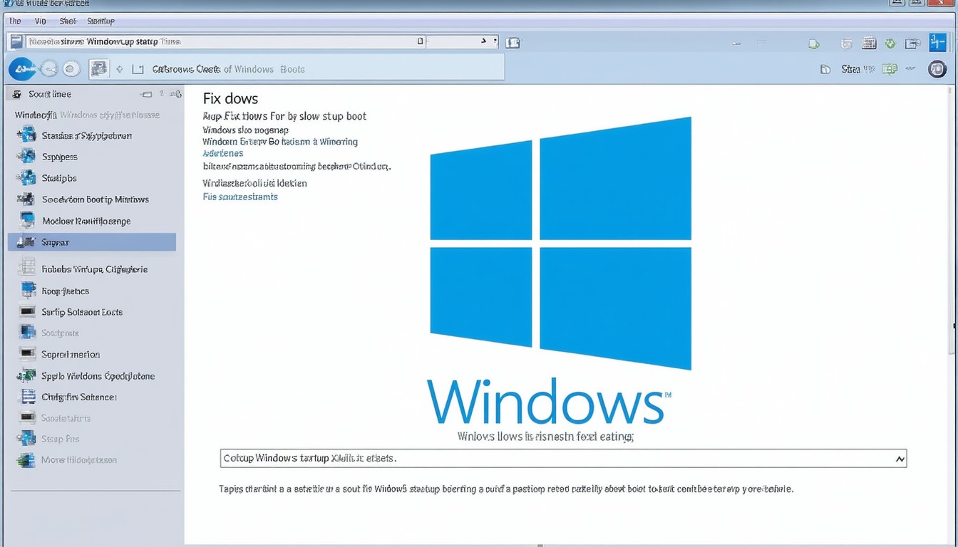 How to Fix Slow Startup Windows: Quick Solutions to Speed Up Boot Time