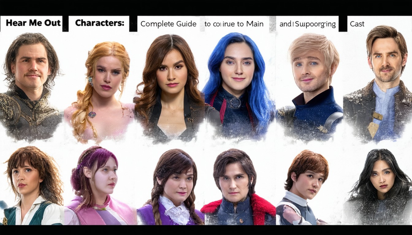 Hear Me Out Characters: Complete Guide to Main and Supporting Cast