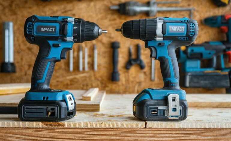 Impact Driver vs Drill: Key Differences, Uses, and Which to Choose