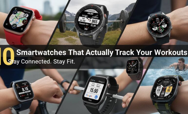10 Smartwatches That Actually Track Your Workouts