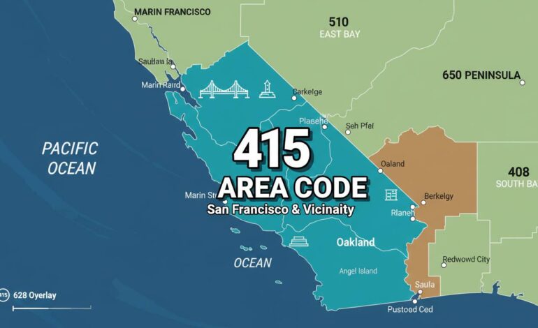415 Area Code: Location, Map, and Phone Lookup Guide