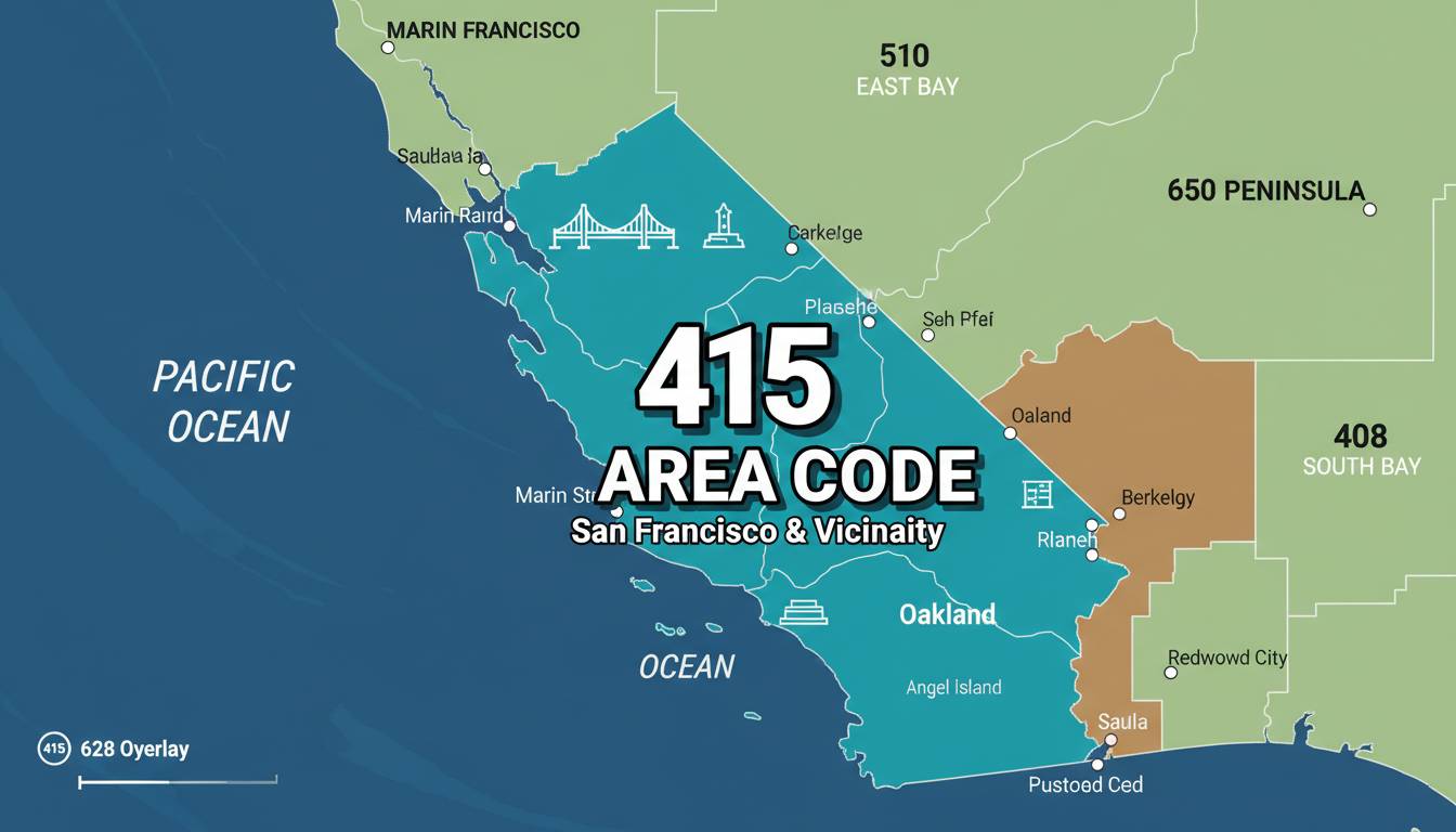 415 Area Code: Location, Map, and Phone Lookup Guide
