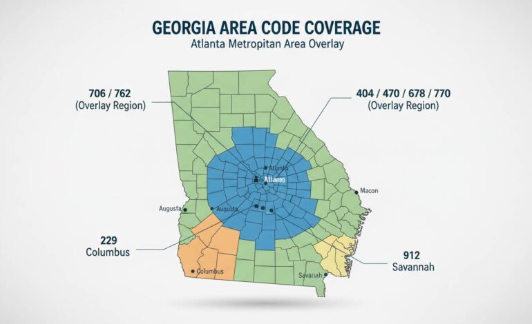 470 Area Code: Location, Coverage Map & Key Information