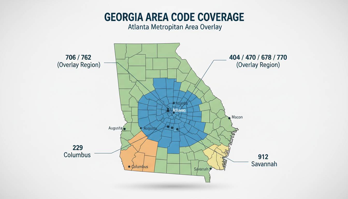 470 Area Code: Location, Coverage Map & Key Information
