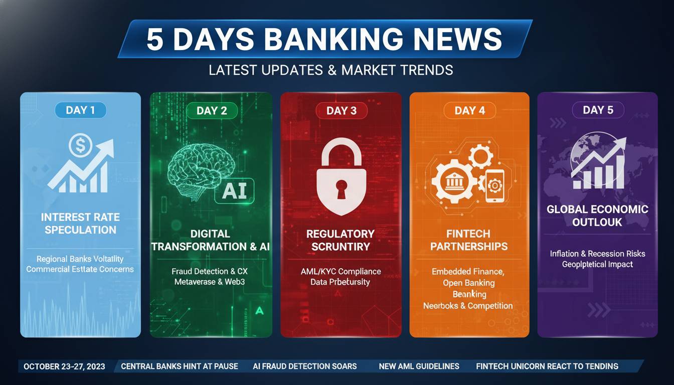 5 Days Banking News: Latest Updates & Market Trends