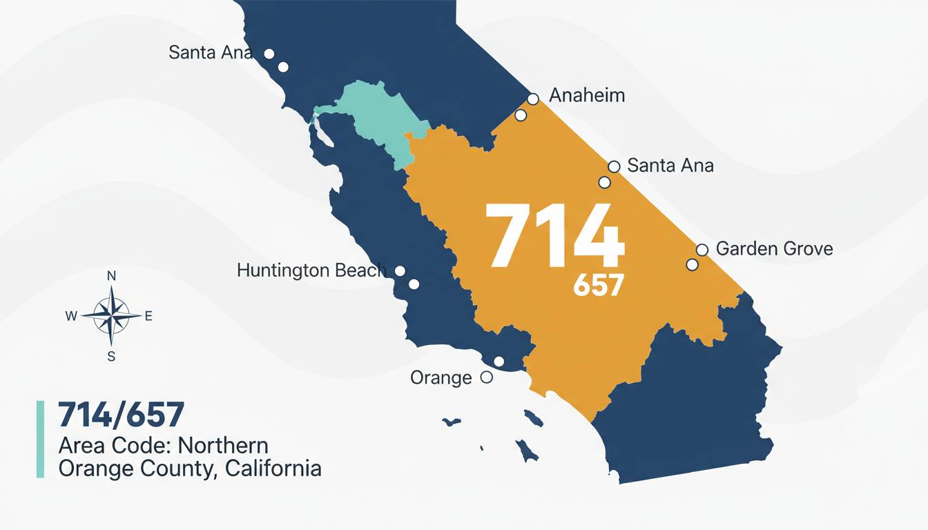 714 Area Code: Location, Cities, and Who Uses It