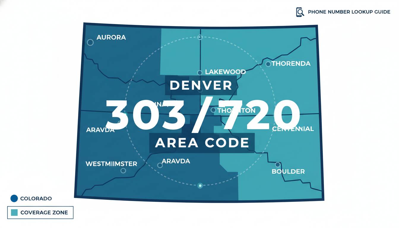 720 Area Code: Location, Cities, Map & Phone Number Lookup Guide