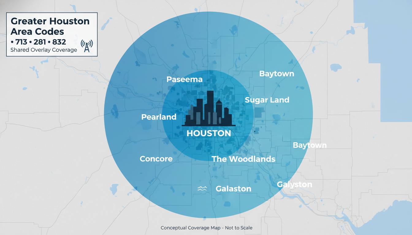 832 Area Code: Location, Coverage Map, and Key Information