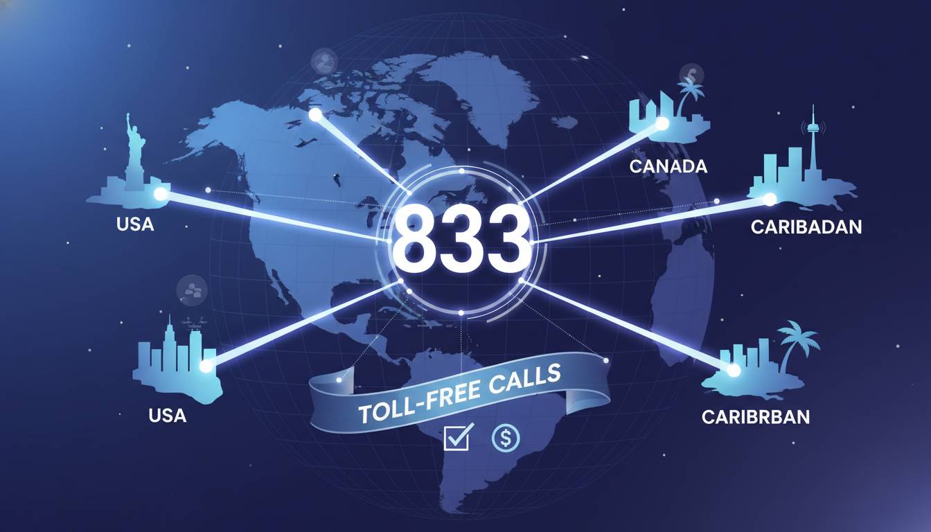 833 Area Code: Location, Toll-Free Details & Who Can Call