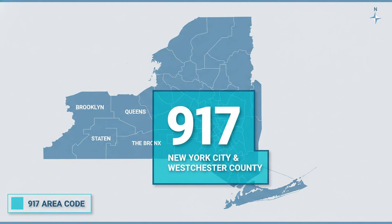 917 Area Code: Location, Map, History & Phone Number Guide