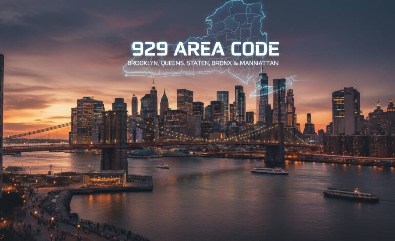 929 Area Code: Location, Coverage Map, and Phone Number Lookup Guide