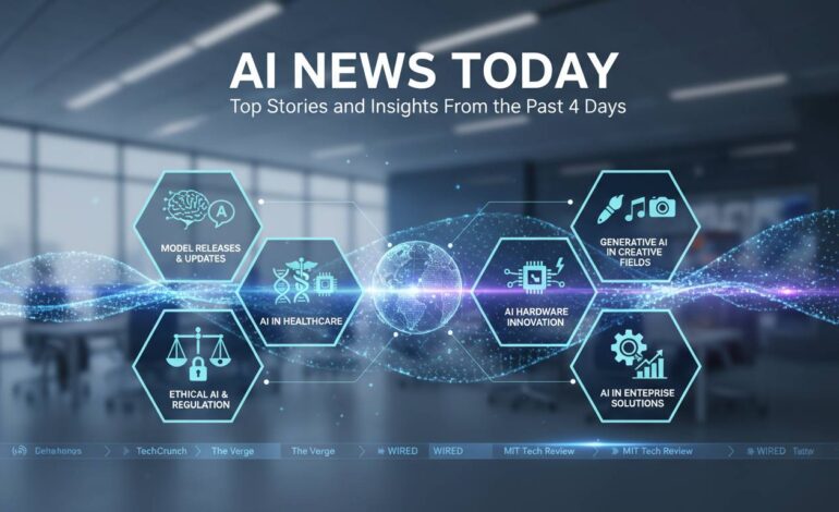 AI News Today: Top Stories and Insights From the Past 3 Days