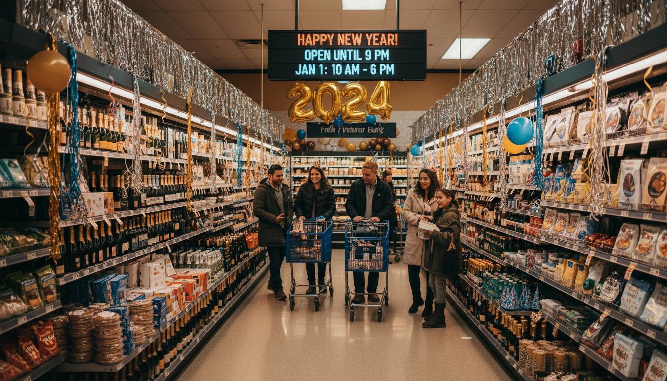 Are Stores Open on New Year's Day? Holiday Store Hours Guide