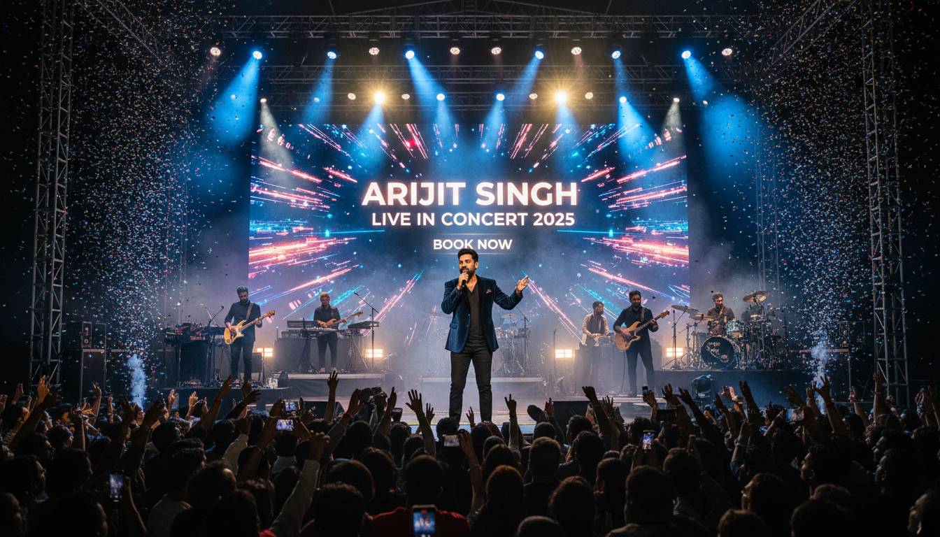 Arijit Singh Live Show Fees 2025 - Book Now