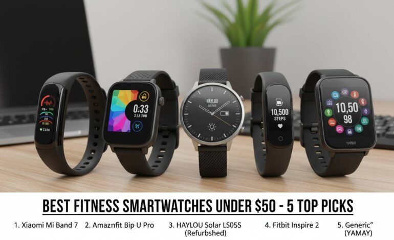 Best Fitness Smartwatches Under 50 5