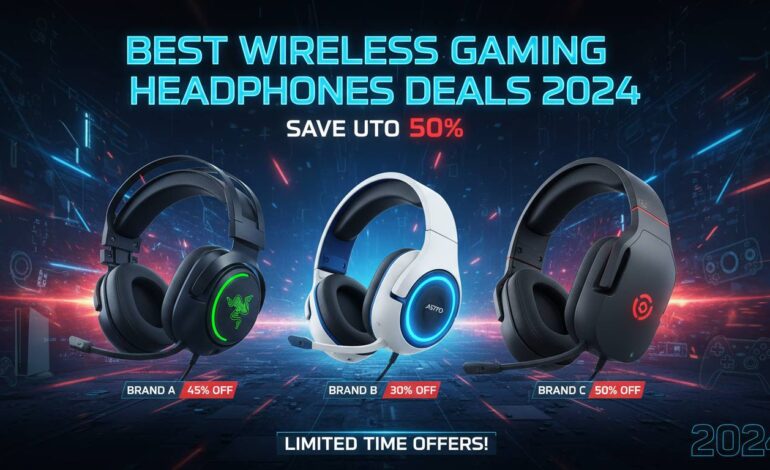 Best Wireless Gaming Headphones Deals 2024 – Save Up to 50%