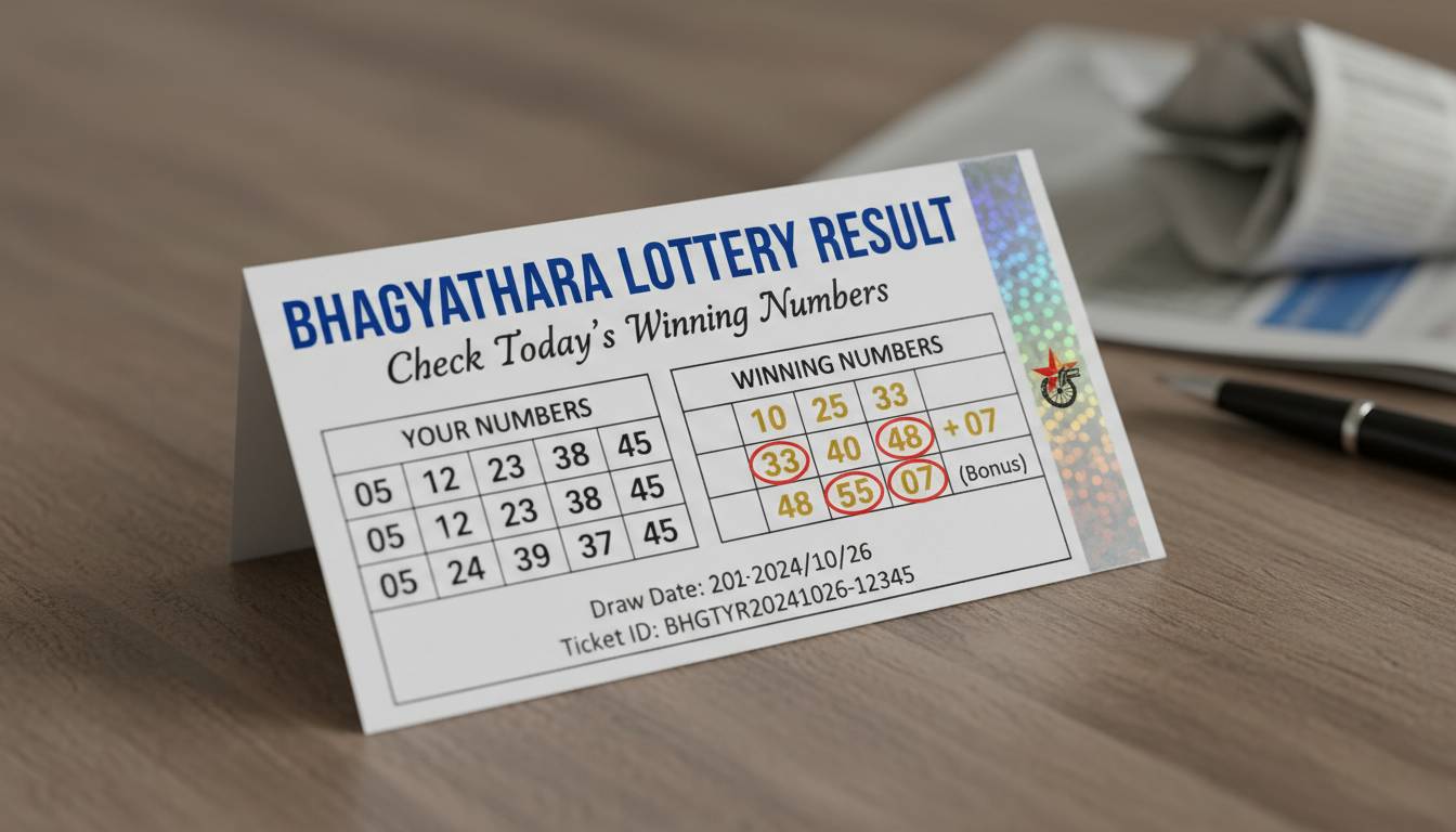 Bhagyathara Lottery Result - Check Today's Winning Numbers