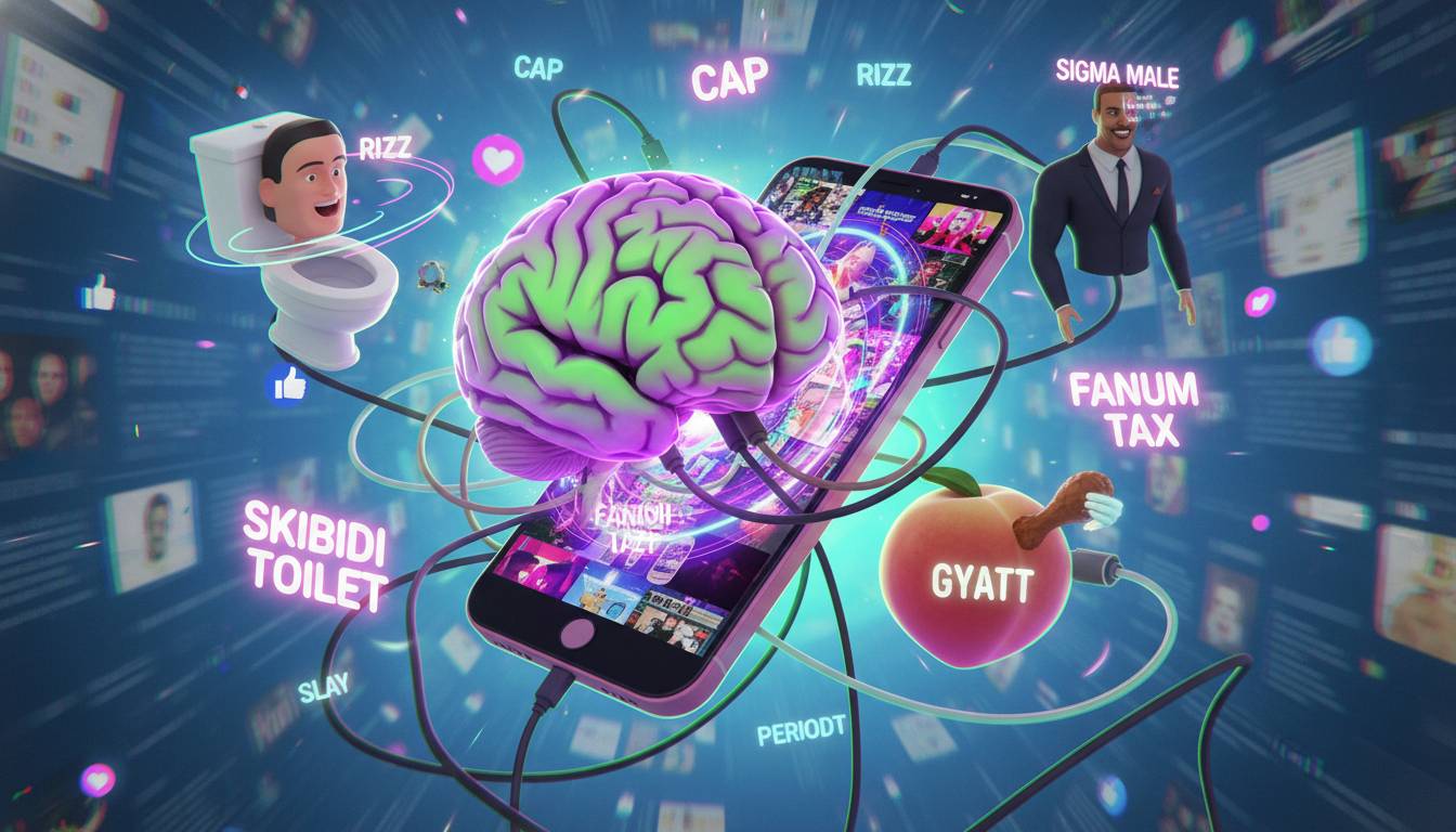 Brain Rot Words: Slang, Memes, and Phrases Causing Social Media Brain Rot