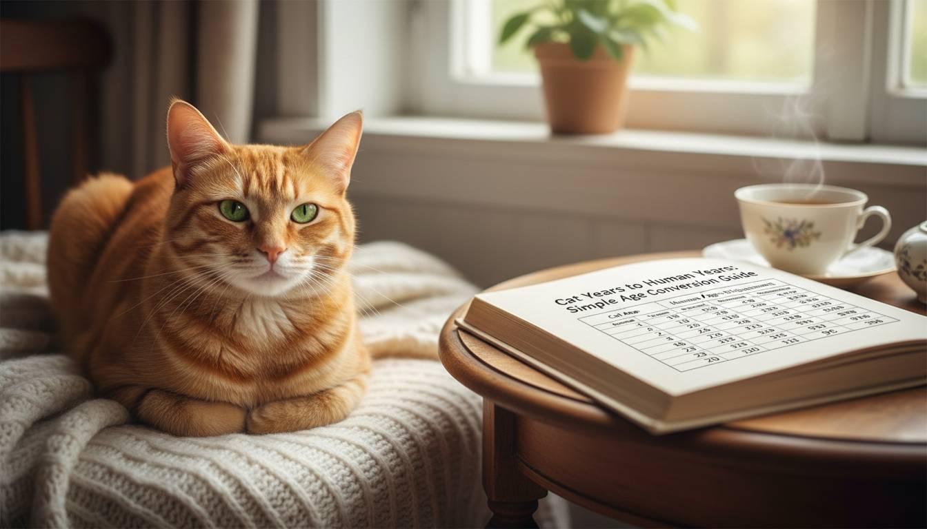 Cat Years to Human Years: Simple Age Conversion Guide