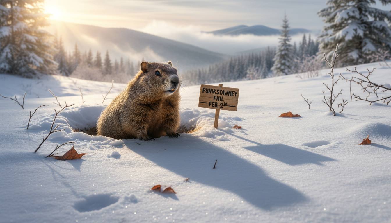 Did the Groundhog See His Shadow Today?