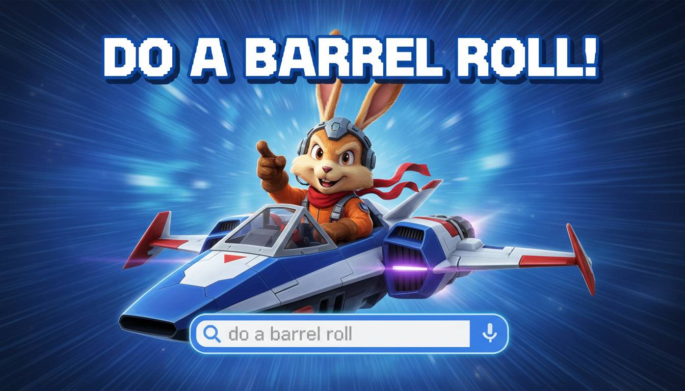 Do a Barrel Roll: How to Spin Your Screen with a Fun Google Trick