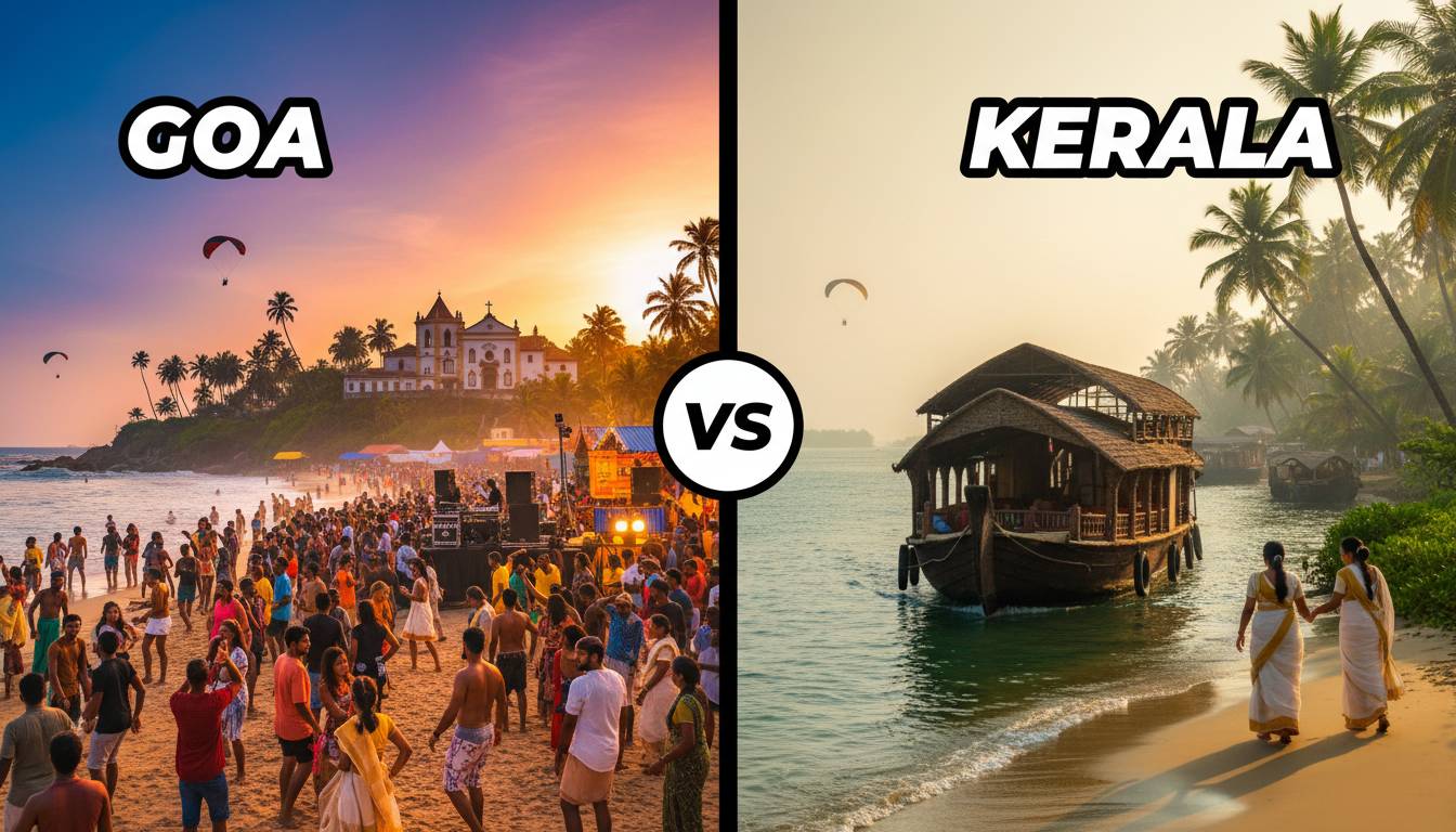 Goa vs Kerala: Which Indian Beach Paradise Wins? Goa vs