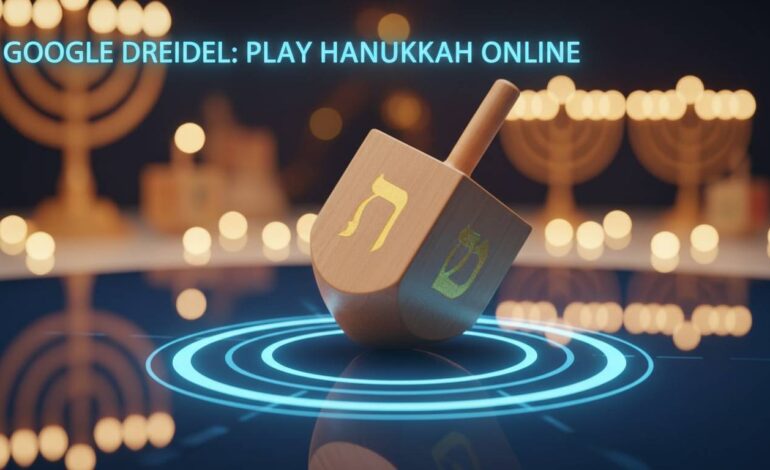 Google Dreidel: Play the Interactive Hanukkah Spinning Game Online
