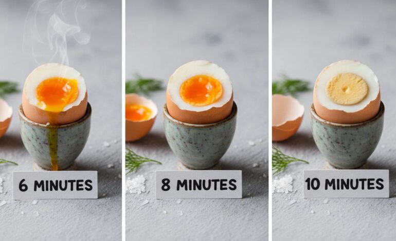 How Long to Boil Eggs for Perfect Hard or Soft Yolks