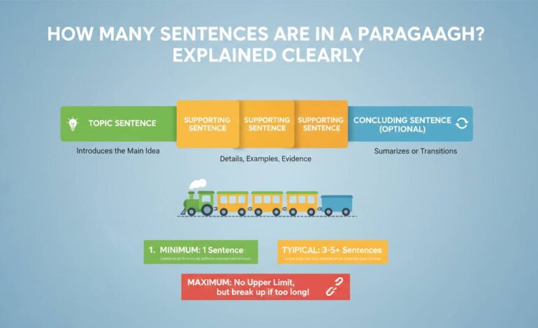 How Many Sentences Are in a Paragraph? Explained Clearly