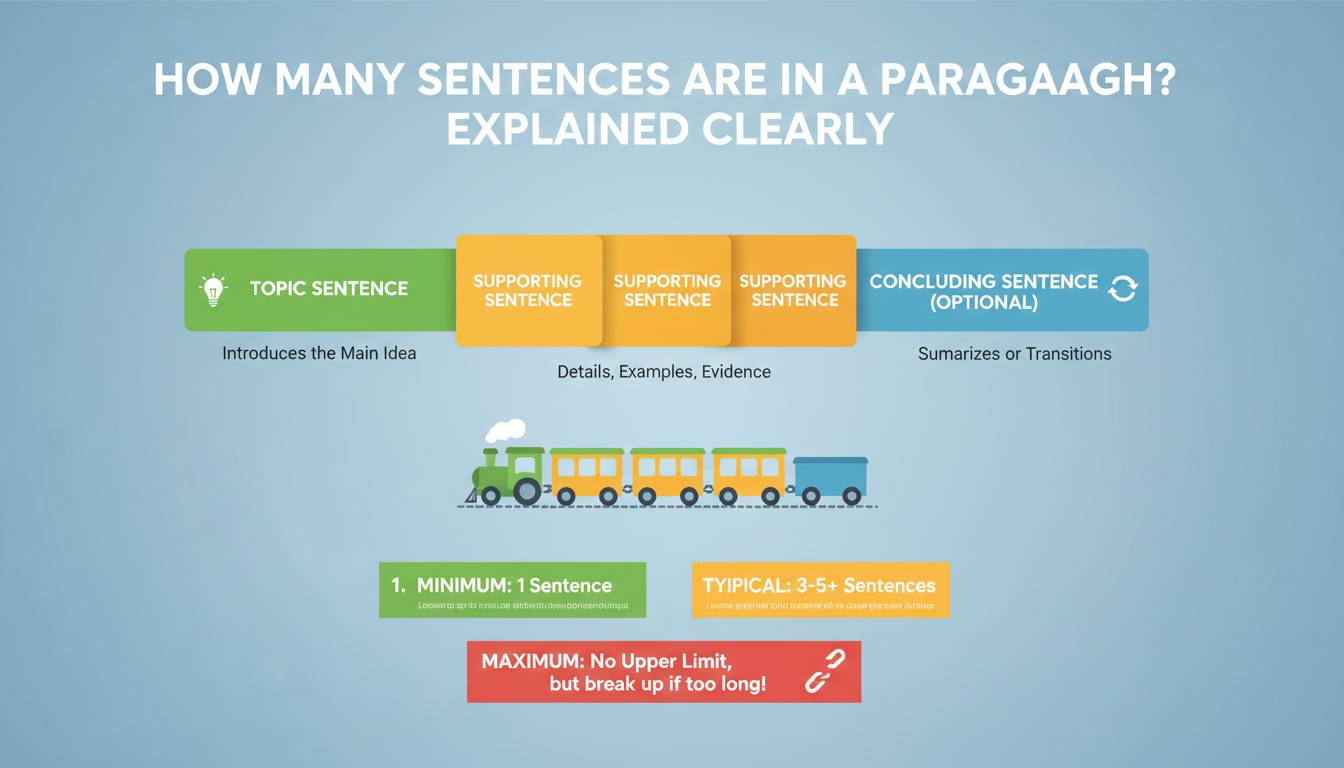 How Many Sentences Are in a Paragraph? Explained Clearly