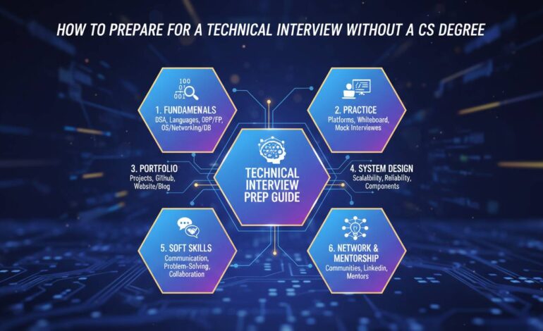 How to Prepare for a Technical Interview Without a CS Degree