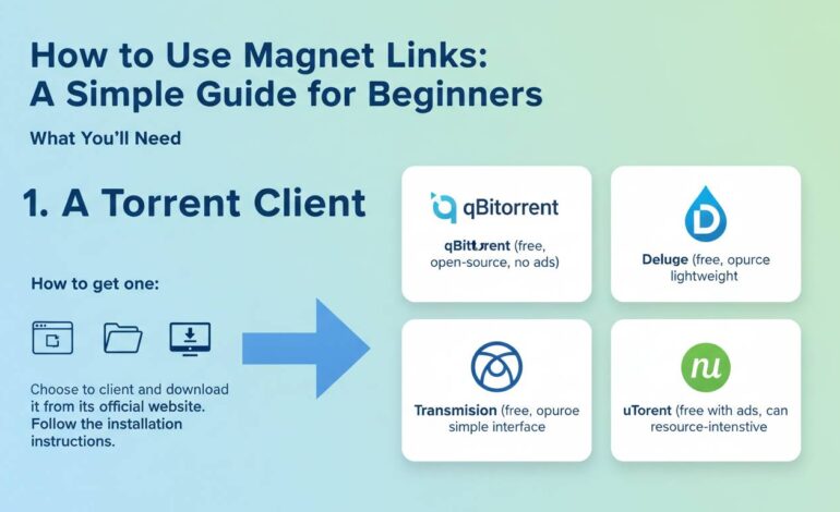 How to Use Magnet Links: A Simple Guide for Beginners