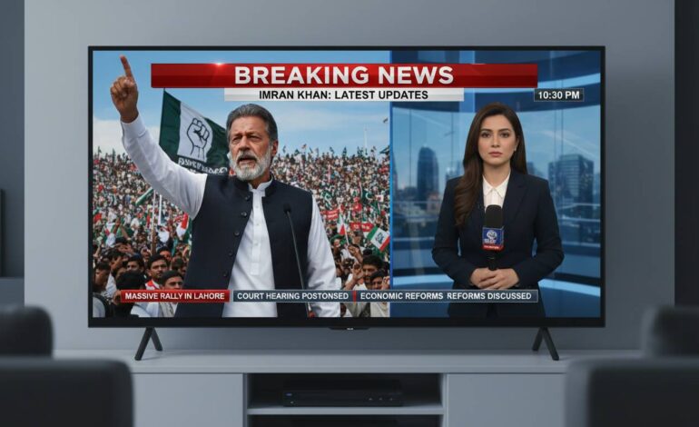 Imran Khan Breaking News: Latest Updates, Speeches & Analysis
