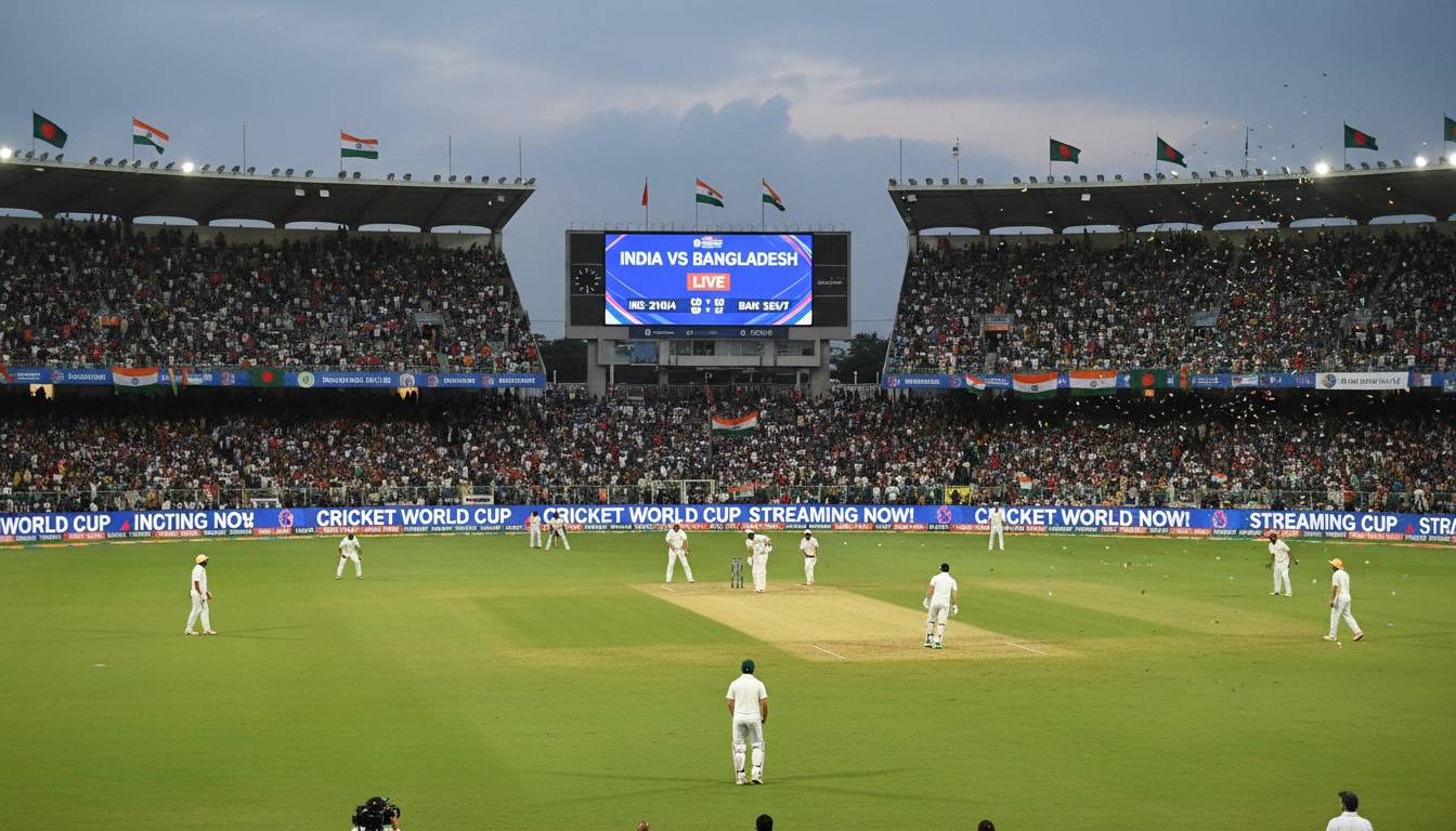 India vs Bangladesh Live: Watch Free Streaming Now