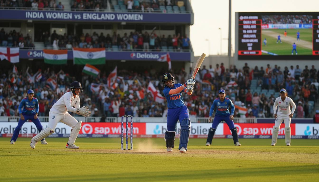 India Women vs England Women: Live Score & Match Updates