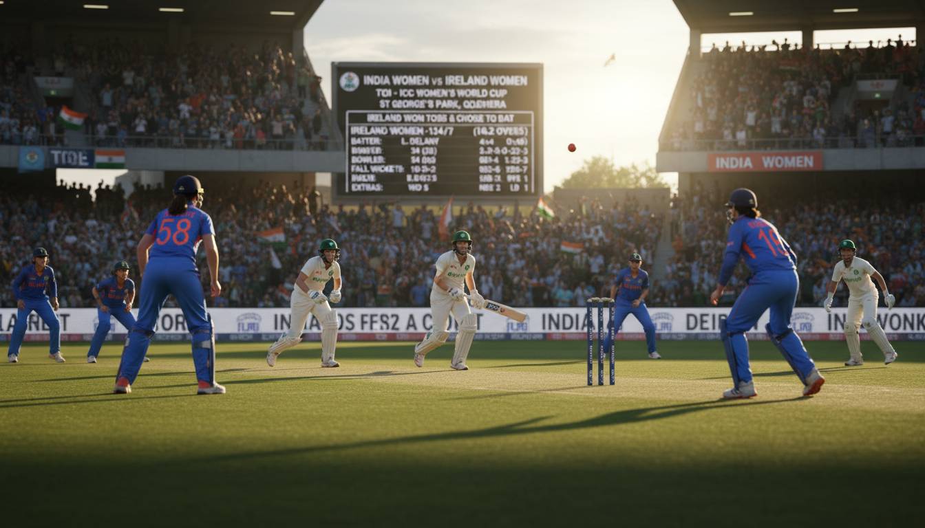 India Women vs Ireland Women Scorecard - Match Details