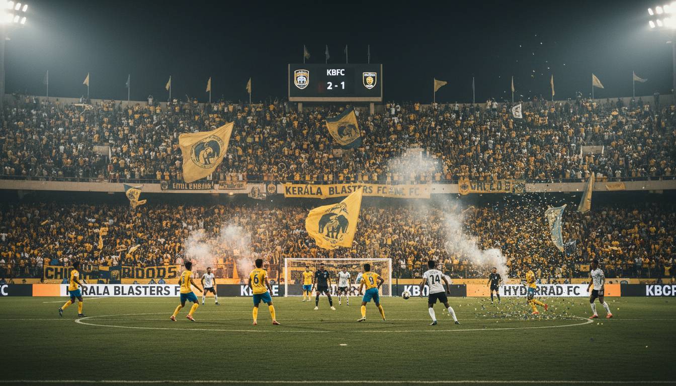 Kerala Blasters vs Hyderabad FC - Live Score, Match Preview & Prediction