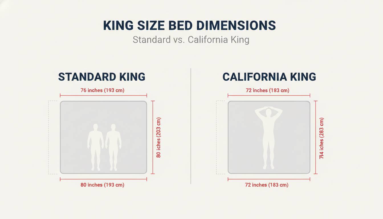 King Size Bed Dimensions: Standard Measurements & Size Guide