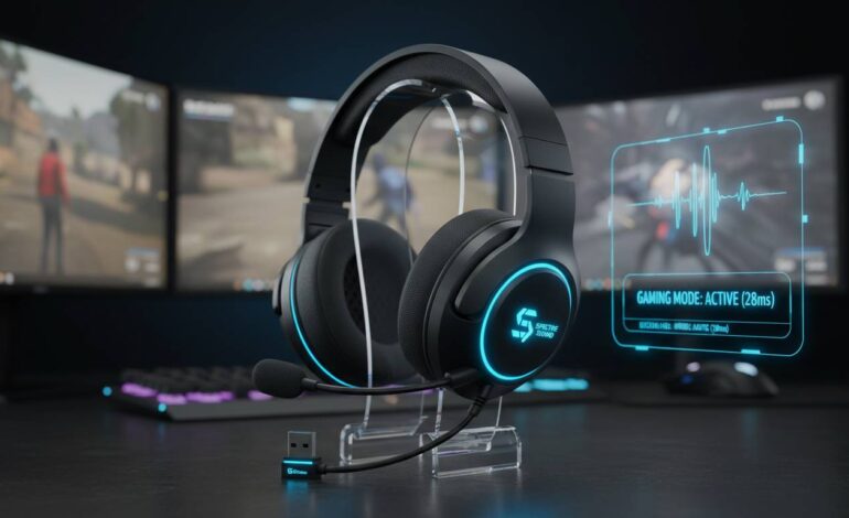 Low Latency Bluetooth Headphones for Gaming