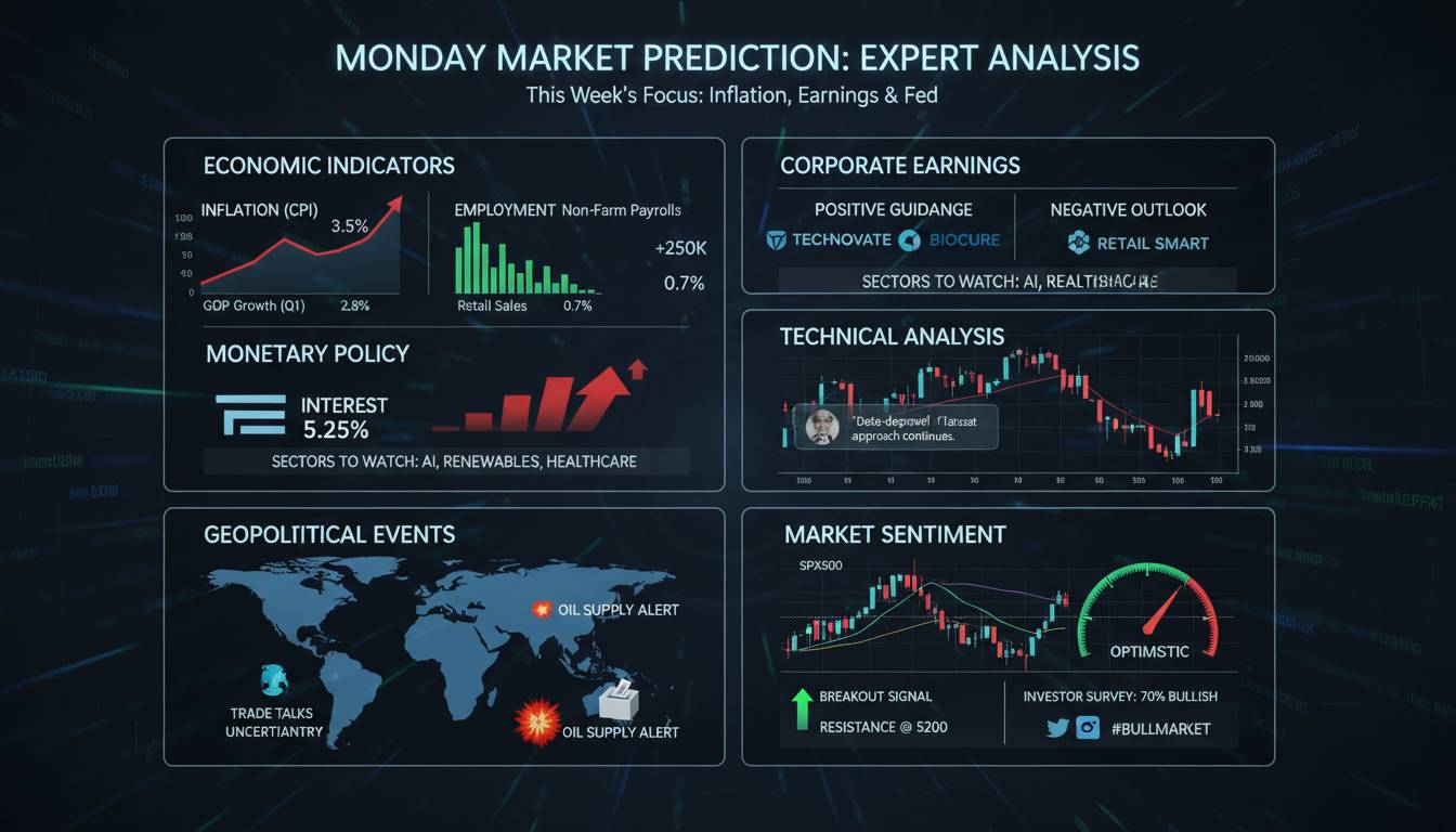 Monday Market Prediction: Expert Analysis for This Week