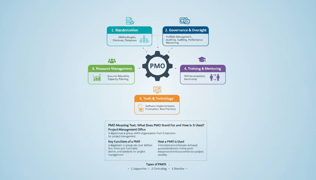 PMO Meaning Text: What Does PMO Stand For and How Is It Used?