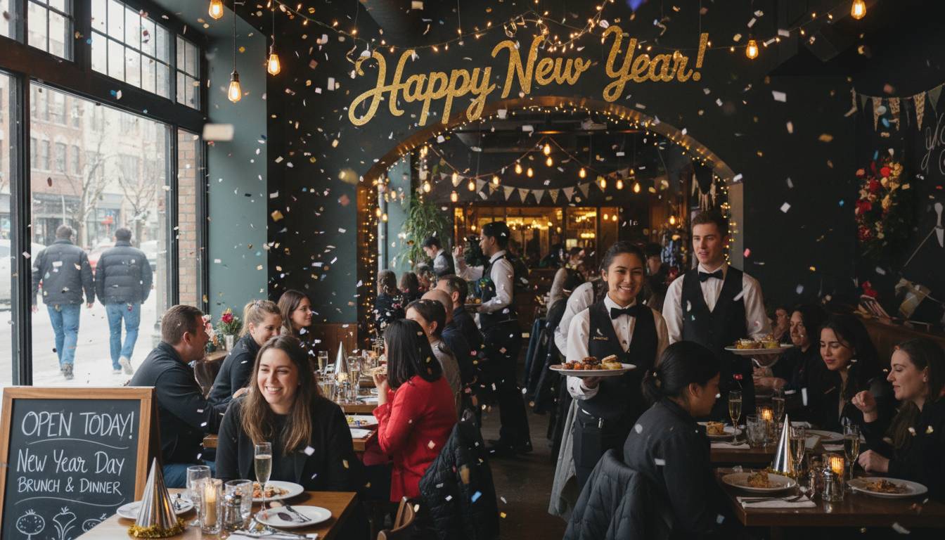 Restaurants Open on New Year's Day Near You