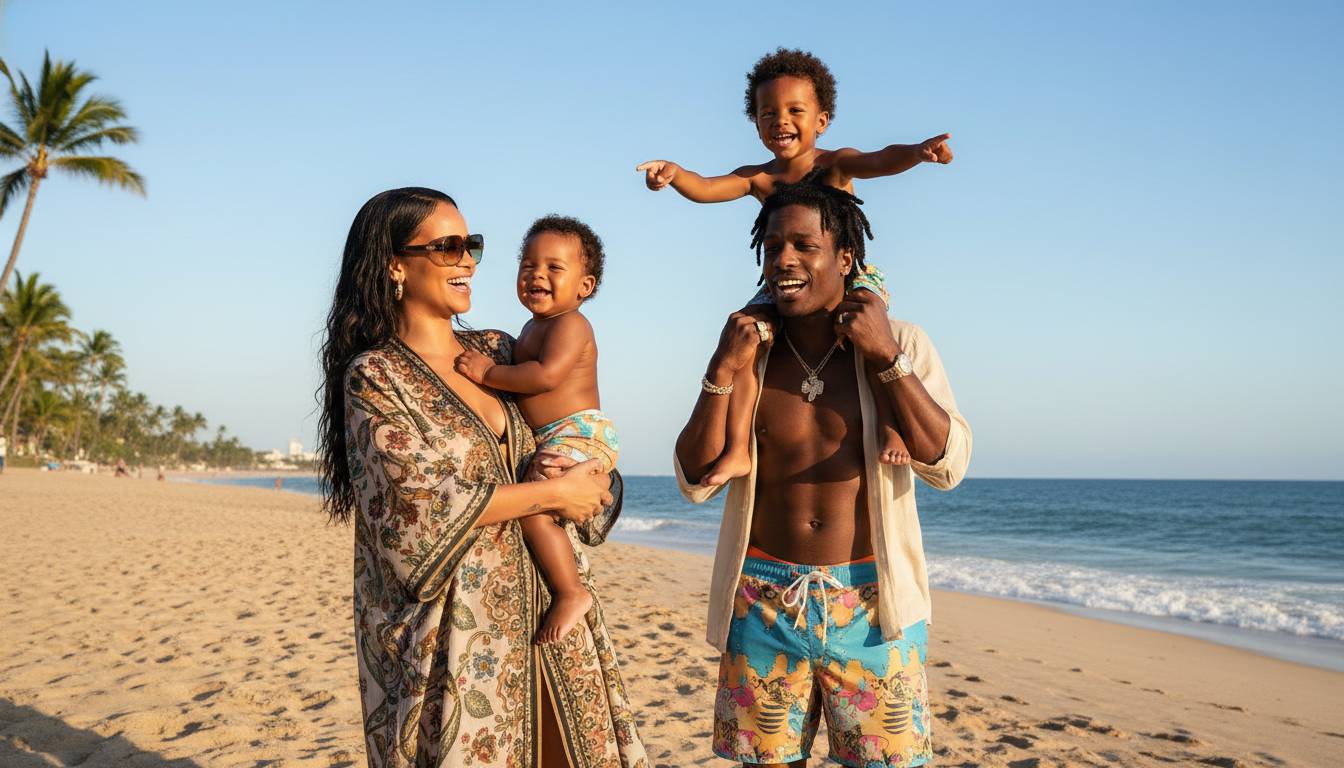 Rihanna does not have a daughter; she has two sons with A$AP Rocky.