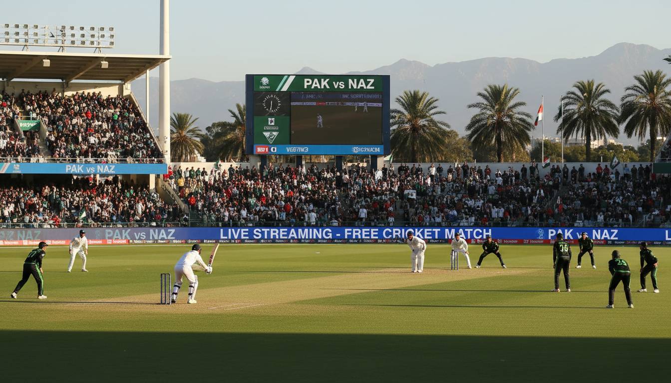 Watch Pak vs NZ Live Streaming - Free Cricket Match