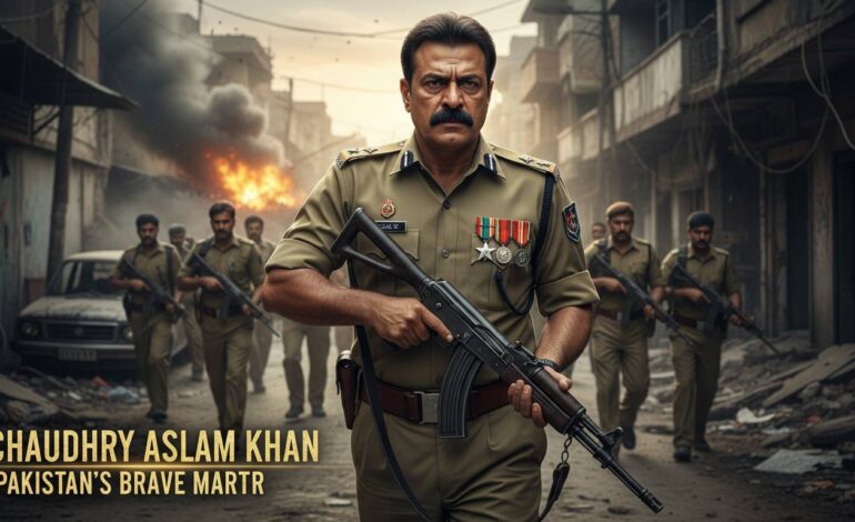 Chaudhry Aslam Khan: Pakistan’s Brave Police Officer & Martyr