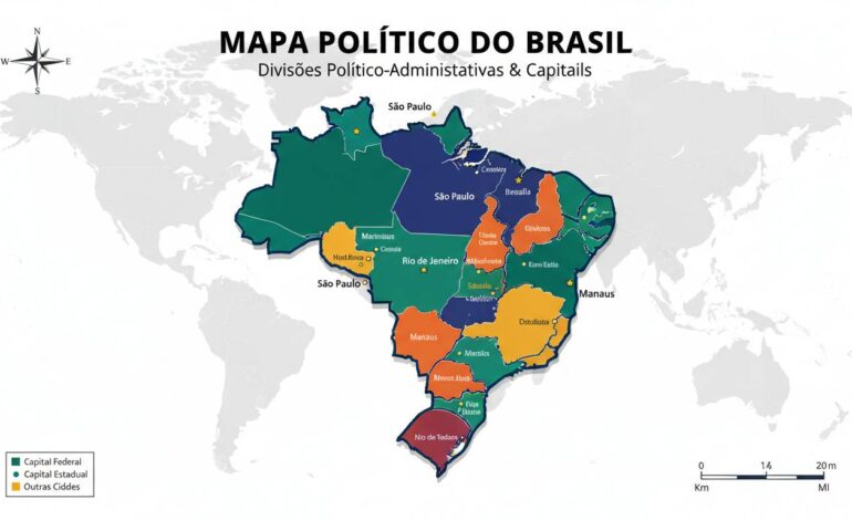 Mapa do Brasil: Guia Completo para Downloads Grátis