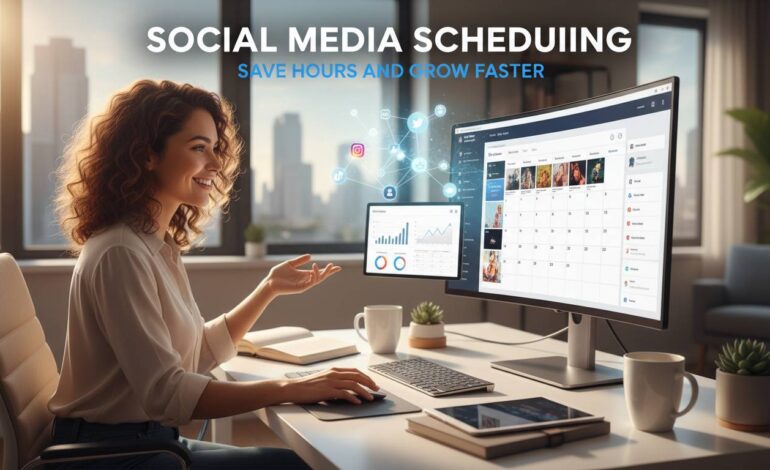 Social Media Scheduling: Save Hours and Grow Faster