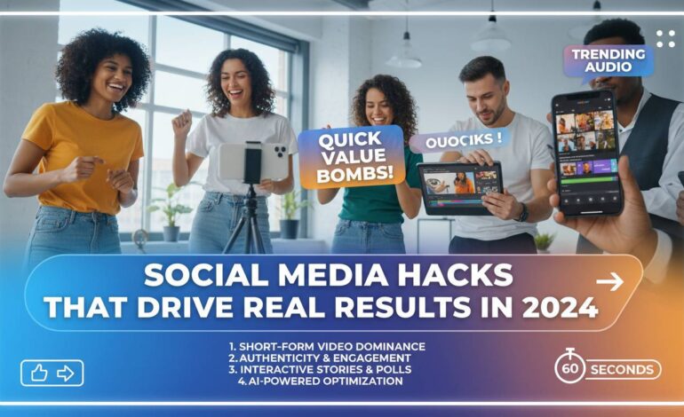 Social Media Tips That Drive Real Results in 2024